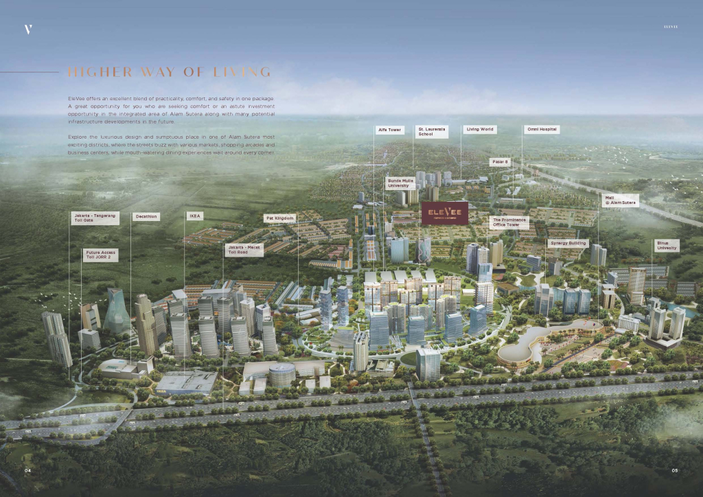 ellvee apartment Alam Sutera